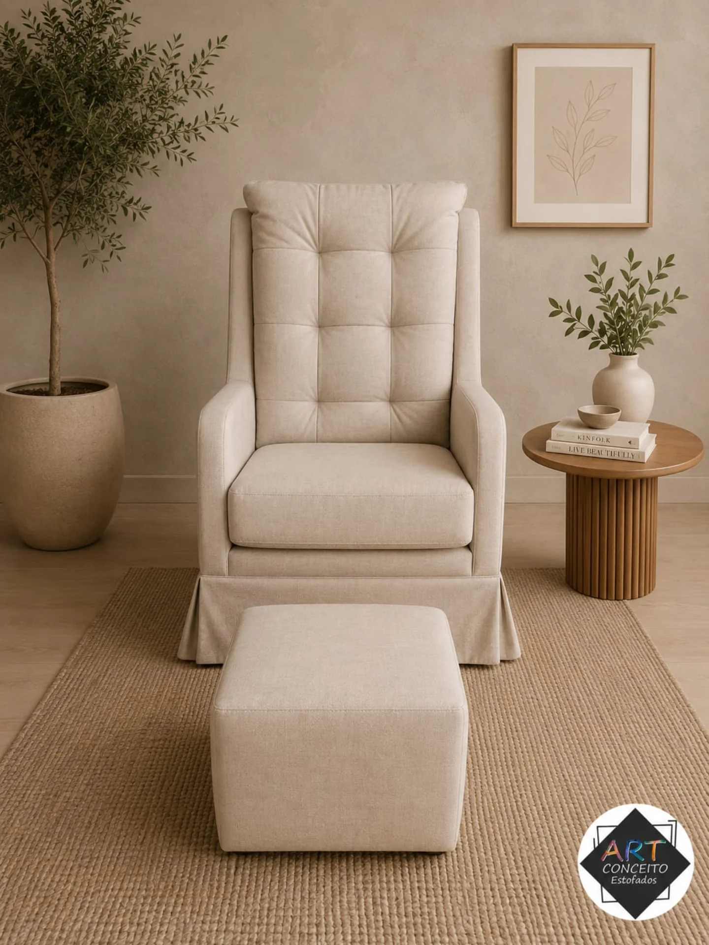 Chaises e Puffs